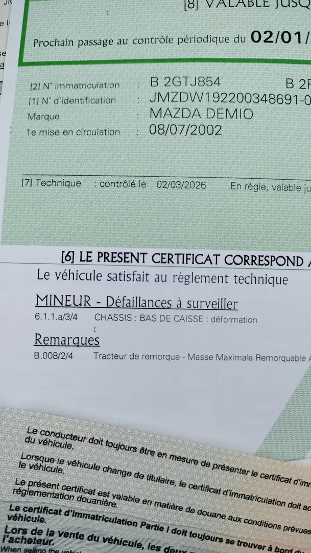 Mazda Demio 1.3i 16v TSi Pack 1 (Fleet) Silber - 2