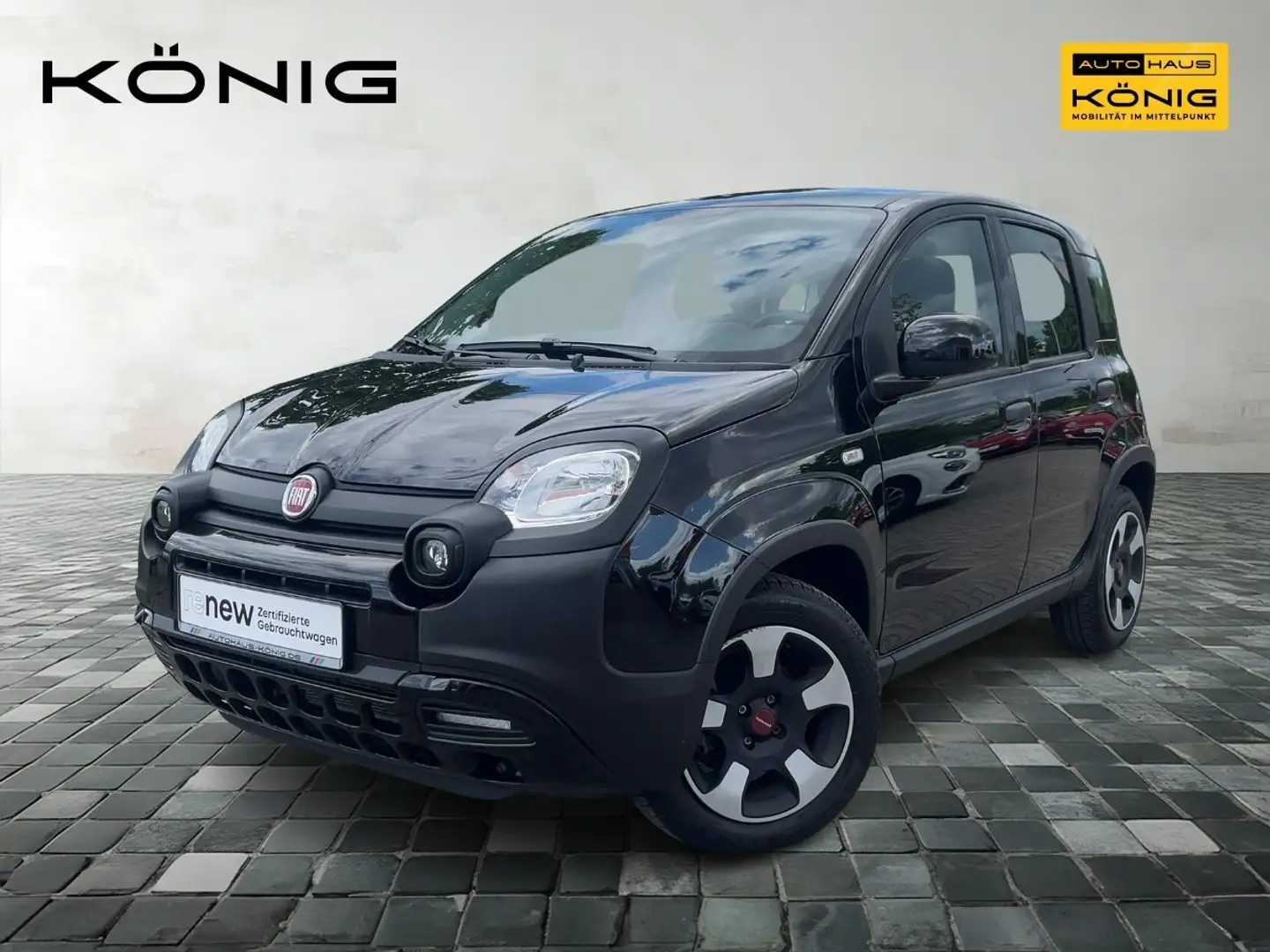 Fiat Panda 1.0 GSE Cross City Klima - ZV Schwarz - 1