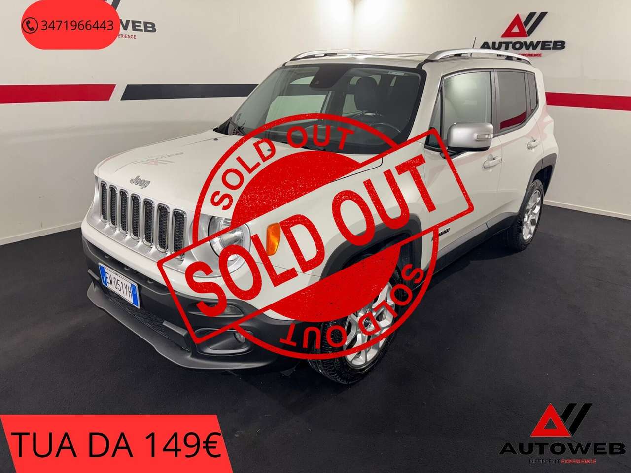 Jeep Renegade Renegade 2.0 Mjt 140CV 4WD Active Drive Limited