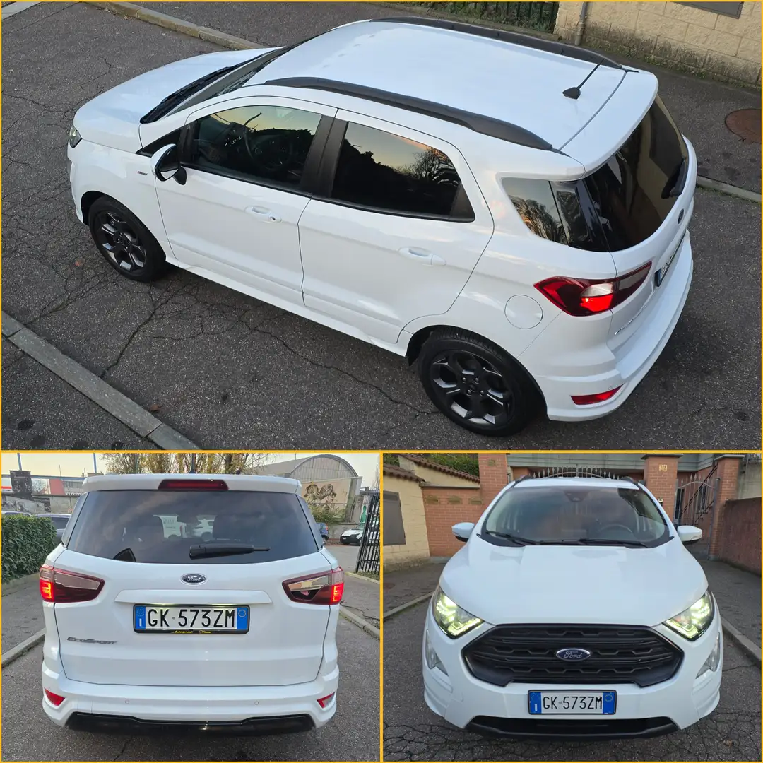 Ford EcoSport ST-Line S 1.0 EcoBoost 125cv Bianco - 2