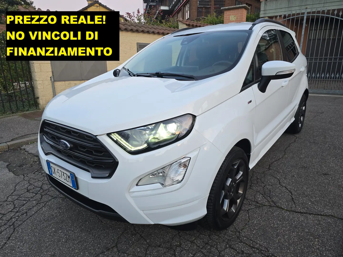 Ford EcoSport ST-Line S 1.0 EcoBoost 125cv Bianco - 1