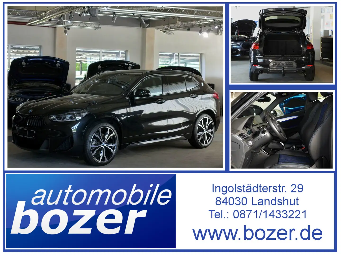 BMW X2 20d xDrive M Sport Navi Groß,AHK NP: 68.510 Schwarz - 1