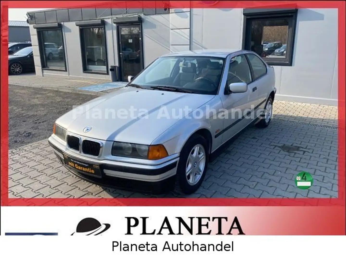 BMW 316 i Compact*AUTOMATIK*KLIMA*SHZ*HU/AU* Argintiu - 1