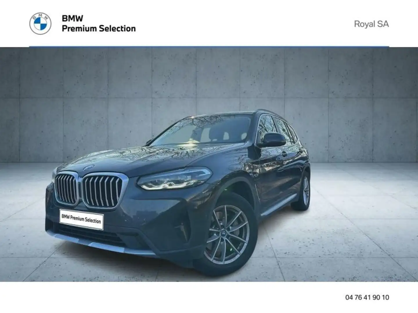 BMW X3 xDrive30e 292ch xLine Gris - 2
