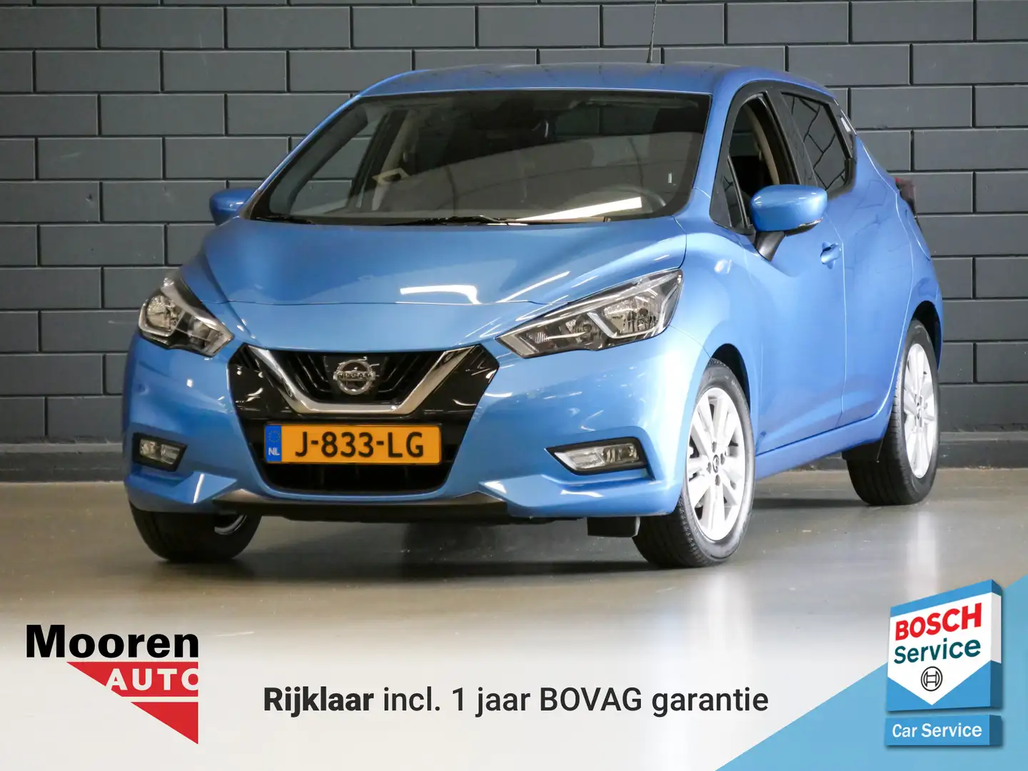 Nissan Micra 1.0 IG-T Business Edition | NAVIGATIE | CAMERA | Blauw - 1