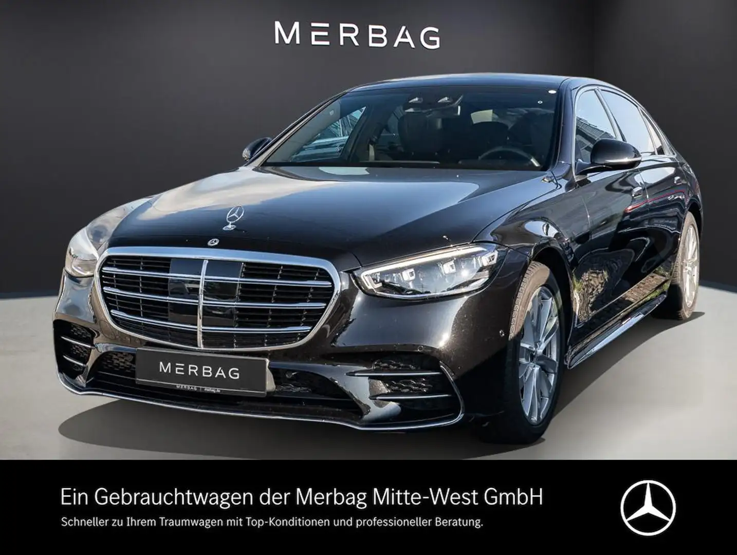 Mercedes-Benz S 350 d Limousine Langversion Pano AkustikGlas Schwarz - 1