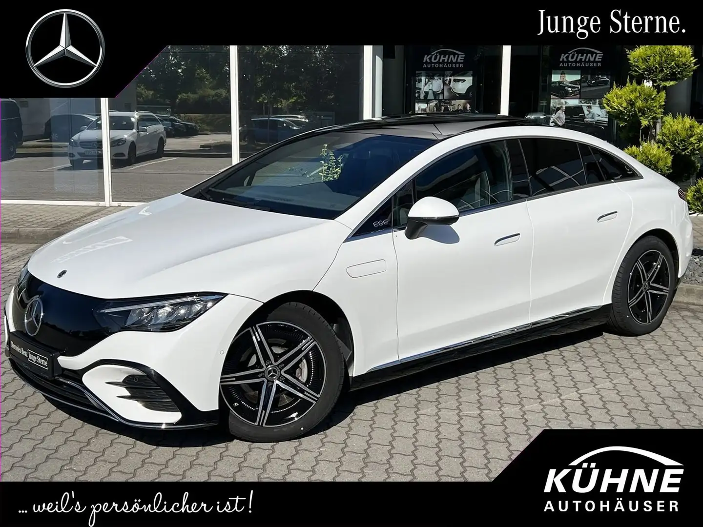 Mercedes-Benz EQE 300 AMG Ex&Int+Pano+Distro+Memory+Advanced Bianco - 1