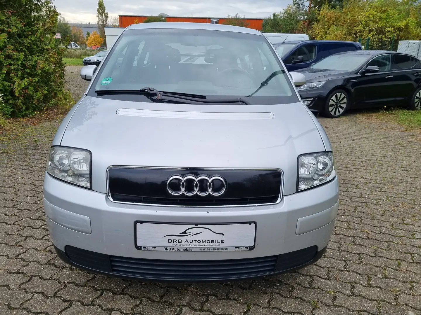 Audi A2 1.4 TÜV Klima Scheckheft Grigio - 2