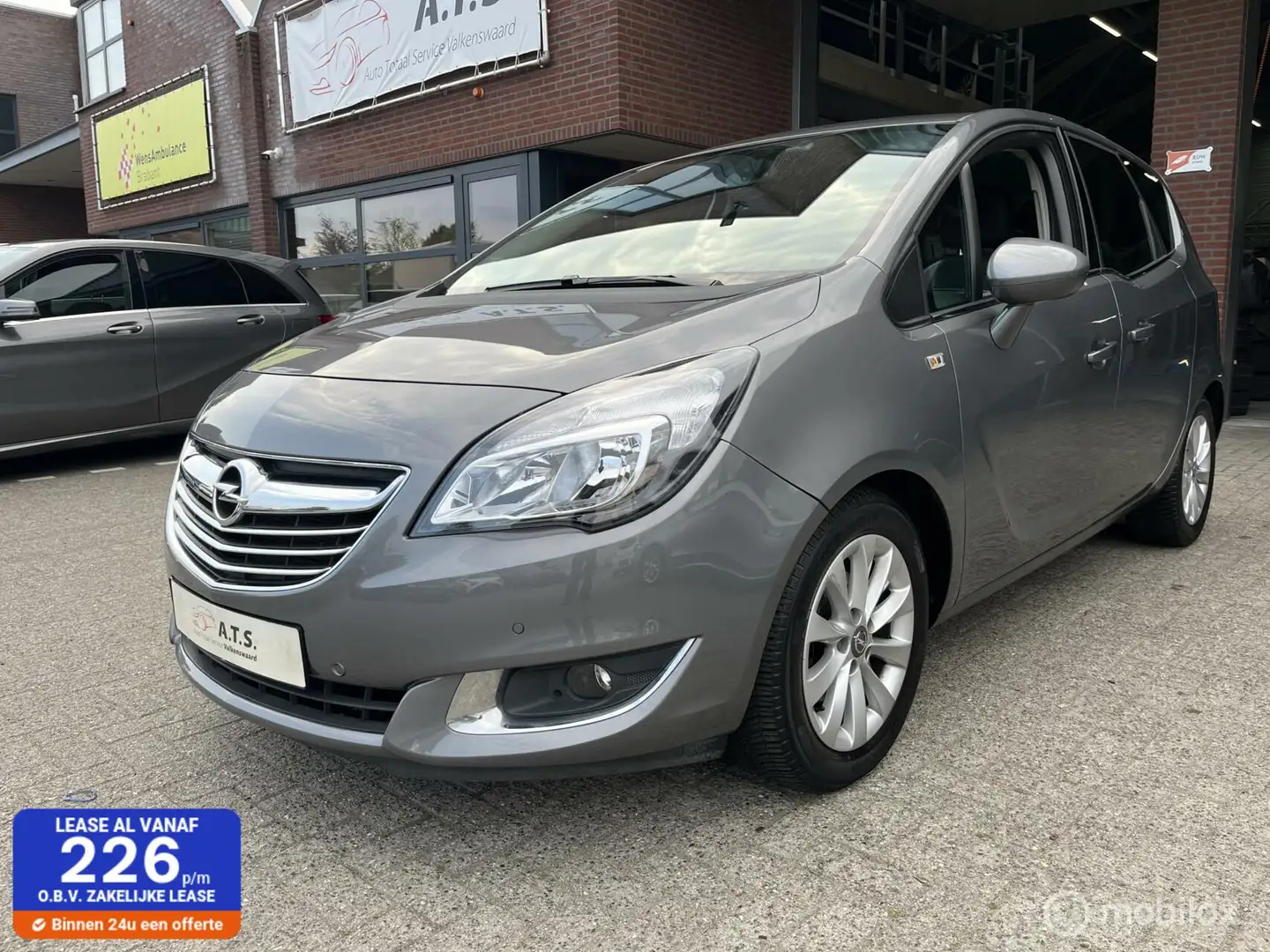 Opel Meriva 1.4 Turbo AUTOMAAT*NAVI*CLIMA*CAMERA*CRUISE*PDC* Gris - 1