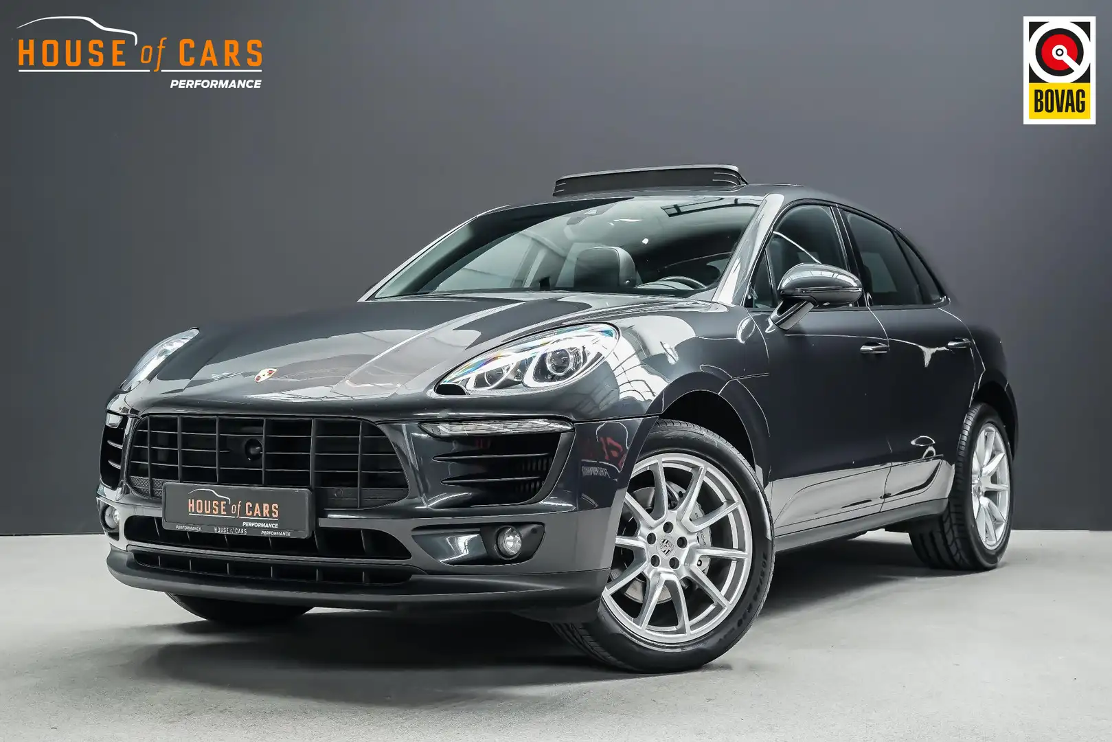 Porsche Macan S 3.0 340pk |pano|Bosé|memory|blind spot|parkeerca Grijs - 1
