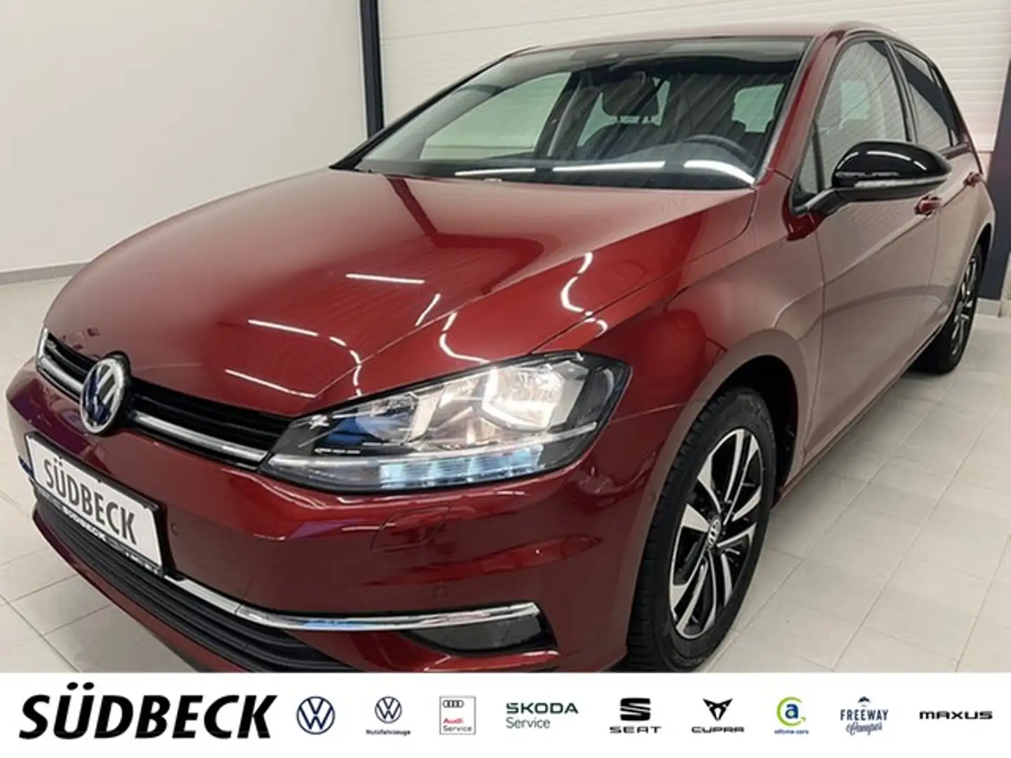 Volkswagen Golf IQ. Drive 1.0 TSI NAVI+LANE+LED Rot - 1