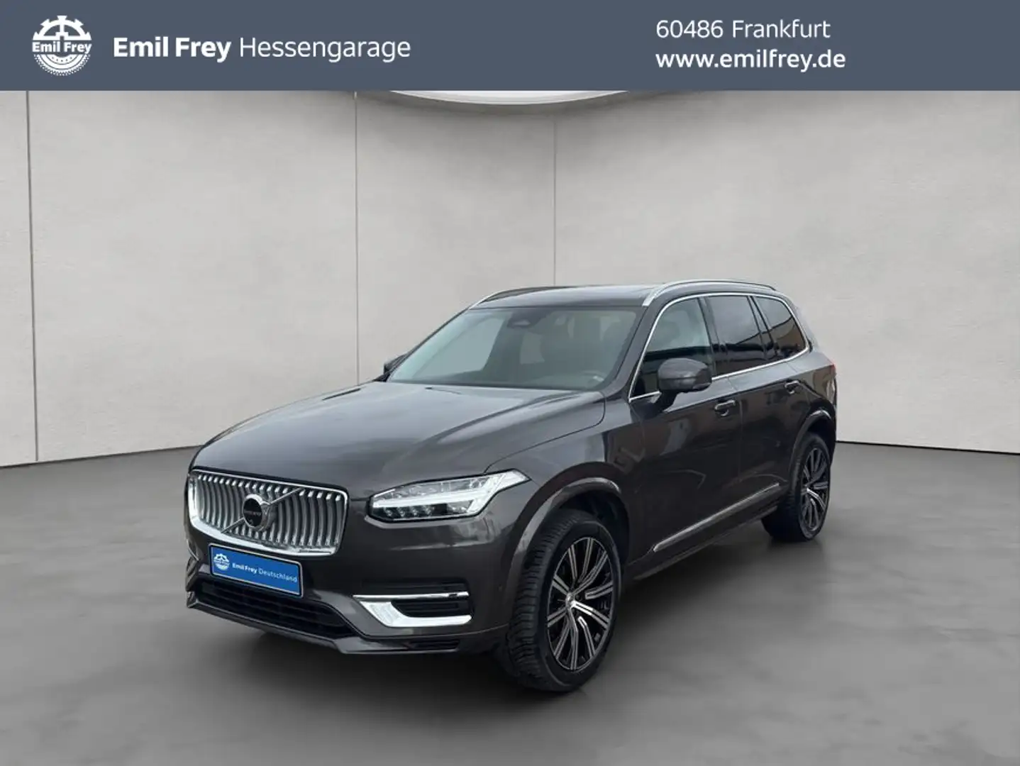 Volvo XC90 XC90 B5 AWD Plus-Bright 7S Glasd Standh 360° AHK Grau - 1