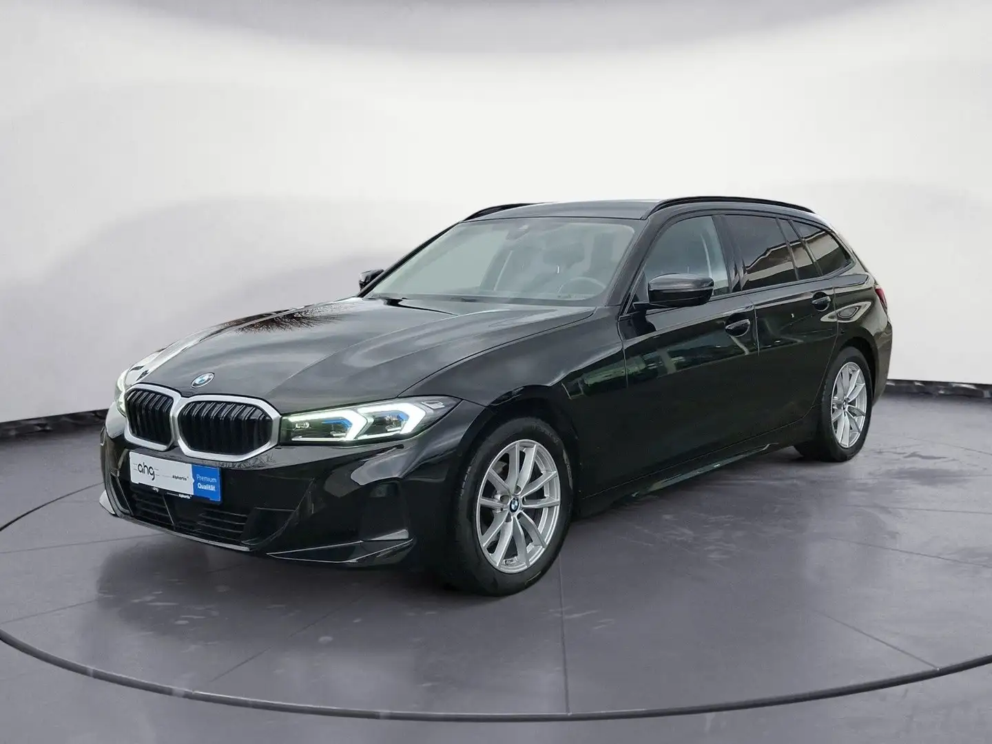 BMW 318 d Touring Aut. Innovationsp. Klimaaut. Schwarz - 2