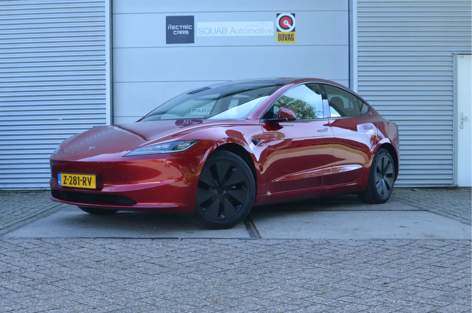 Tesla Model 3 Long Range AWD 78 kWh Highland (4x4), Enhanced Aut Rood - 1