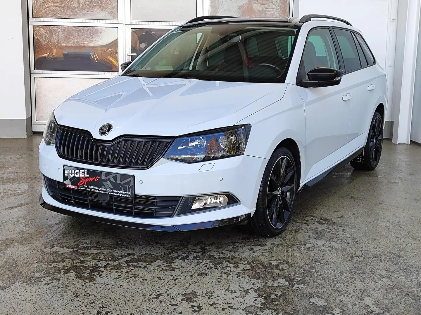 Skoda Fabia Combi 1.2 TSI DSG Monte Carlo Pano|SHZ|Klimaaut. Bílá - 2
