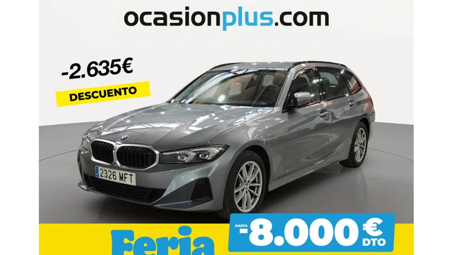 BMW 318 318dA Touring Grau - 1
