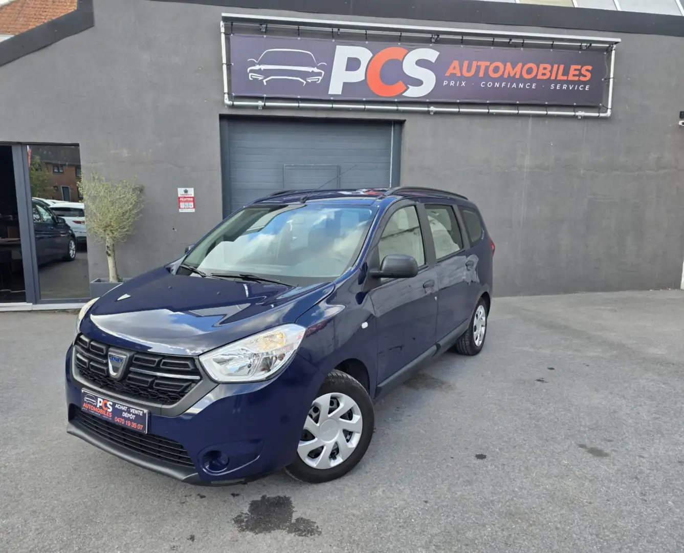 Dacia Lodgy 1.3 TCe Comfort  7places*PDC*ATT. REMORQUE*CLIM... Bleu - 1