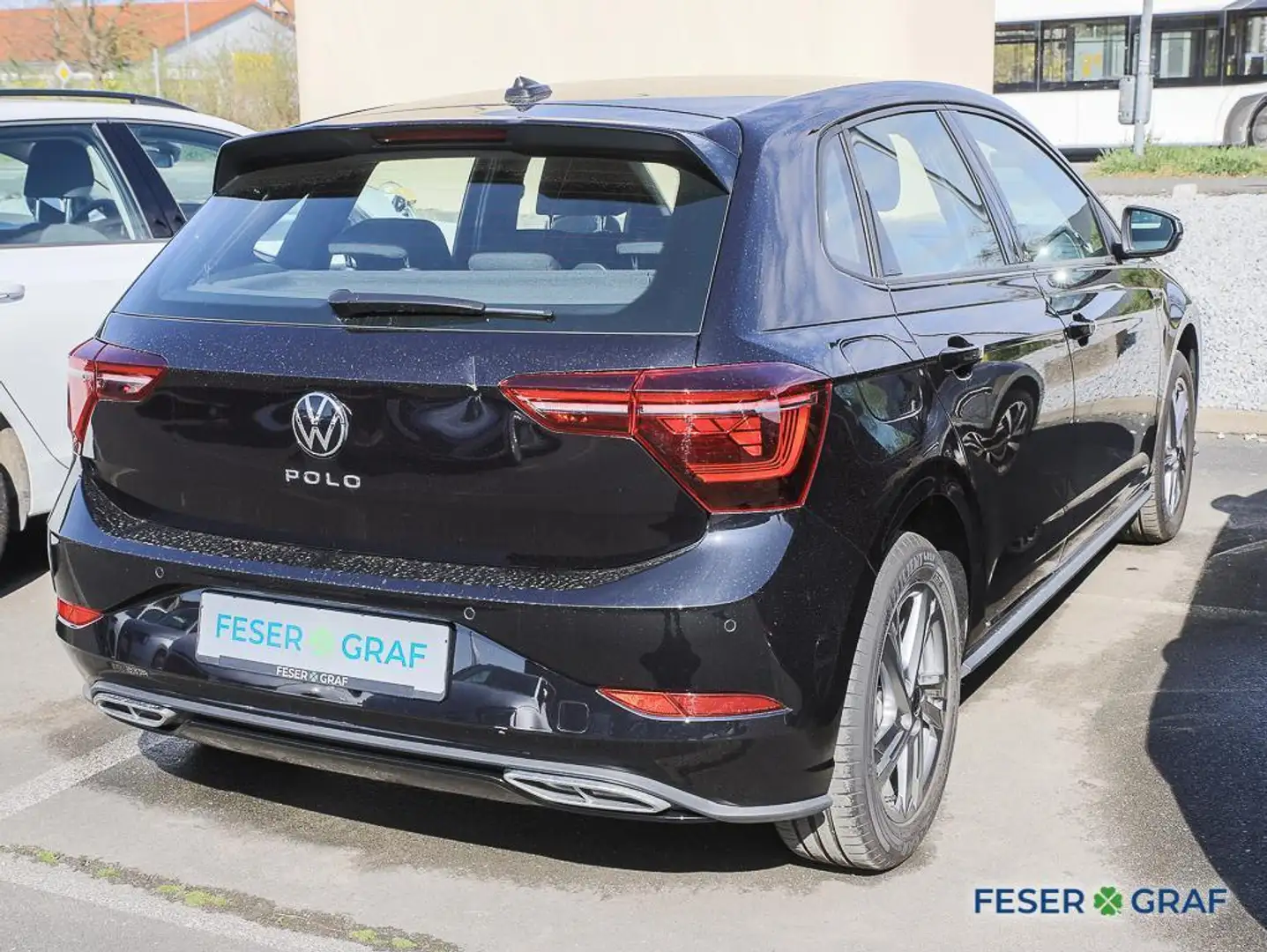 Volkswagen Polo R-Line 1.0 TSI DSG Navi Kamera IQ-LED Schwarz - 2