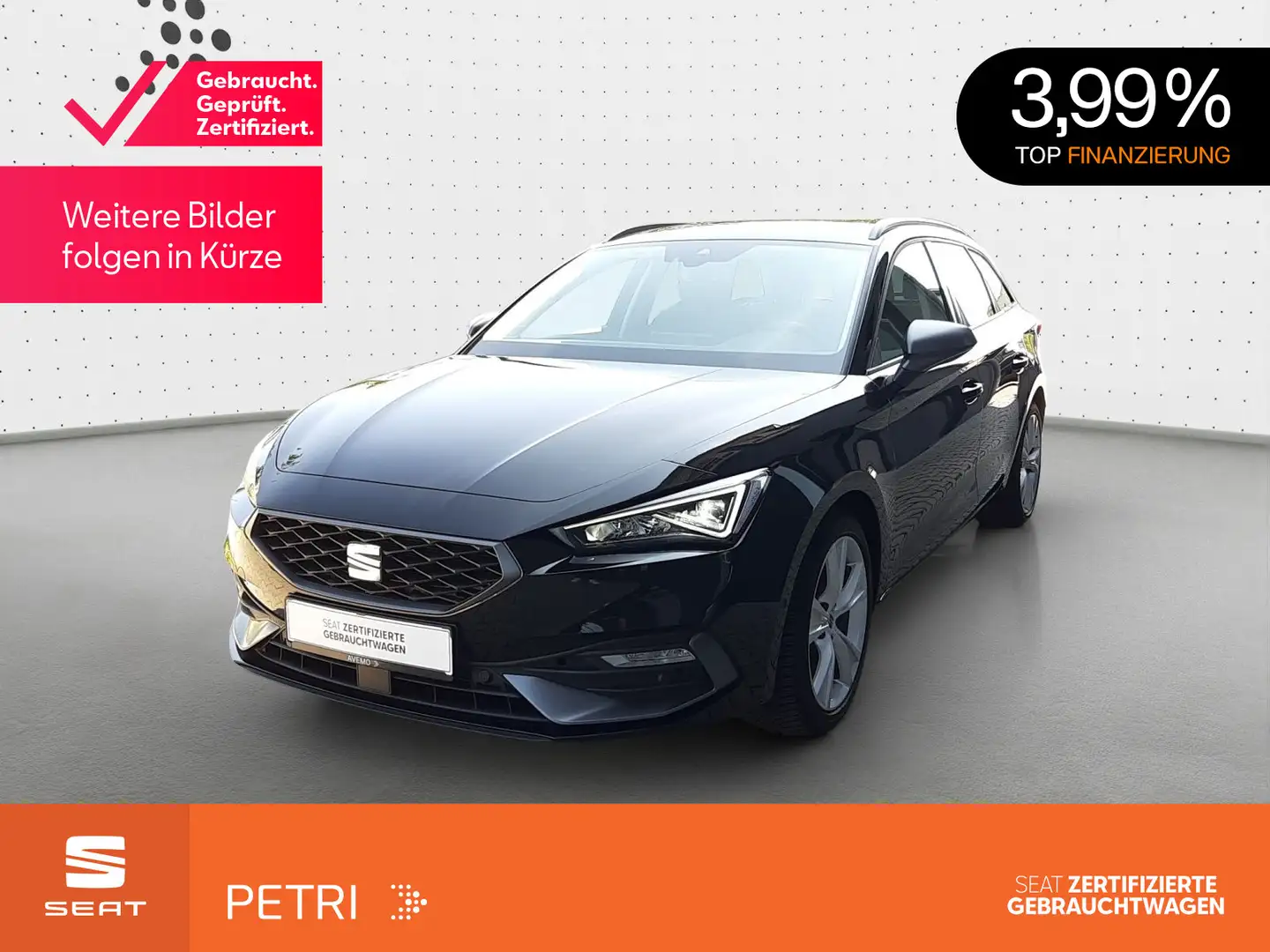 SEAT Leon SP FR-Line 1.5 eTSI 110kW*DSG*NAVI*KAM*Assi Noir - 1