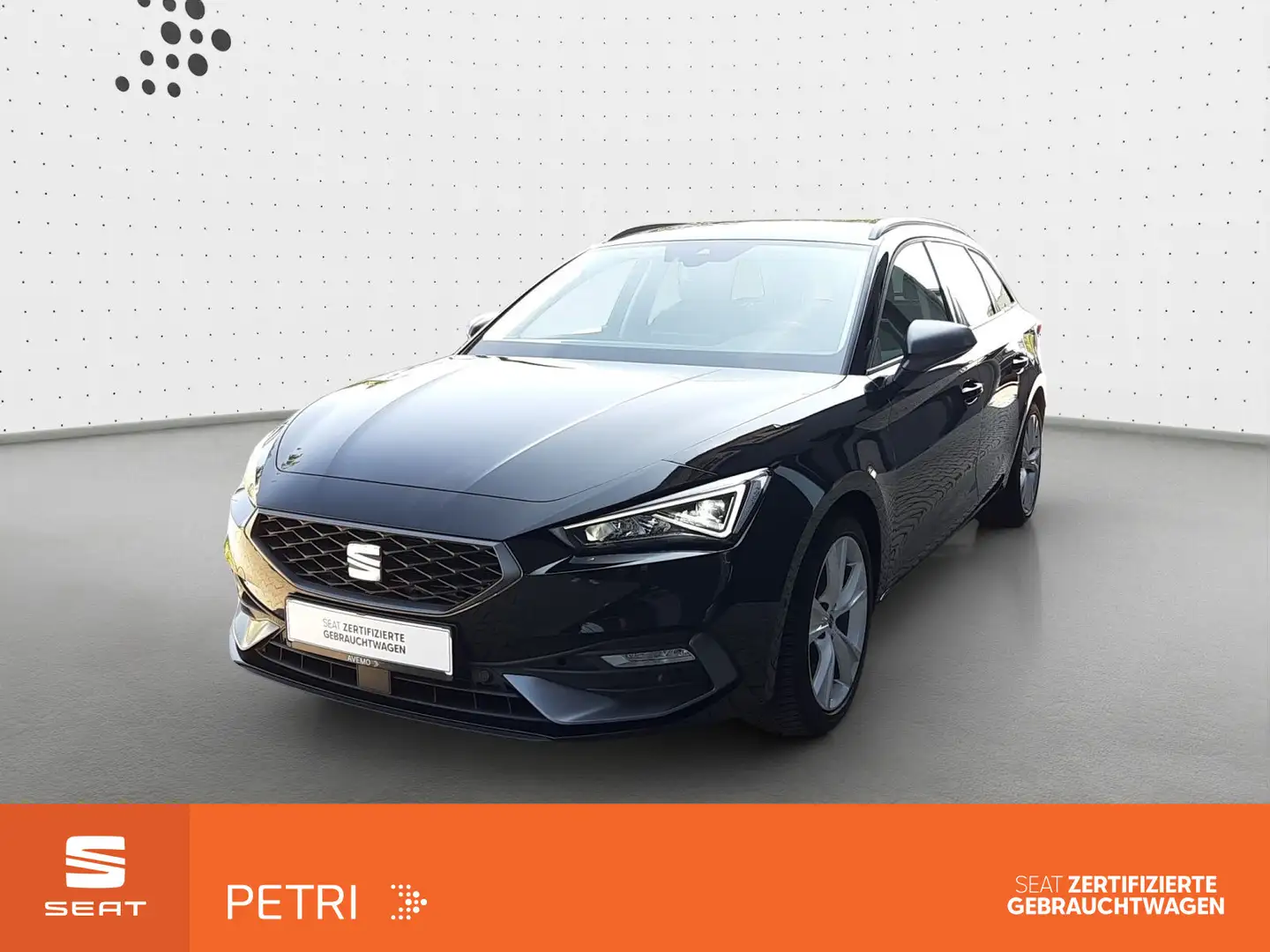 SEAT Leon SP FR-Line 1.5 eTSI 110kW*DSG*NAVI*KAM*Assi Zwart - 1