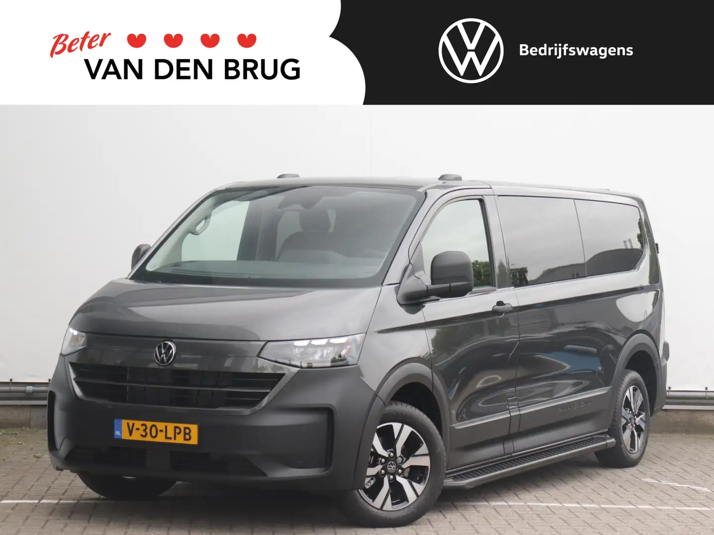Volkswagen Transporter 2.0 TDI 170pk 4MOTION DC Pan Americana | Leder | T Grijs - 1