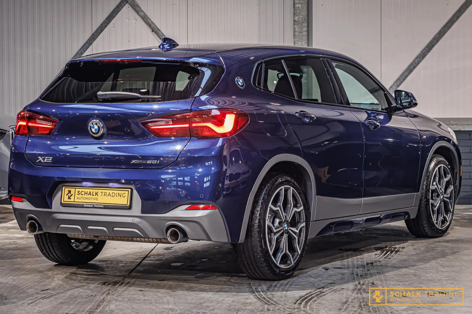 BMW X2 XDrive20i M-sport H&K Trekhaak HUD NWAPK Navi XL G Blauw - 2