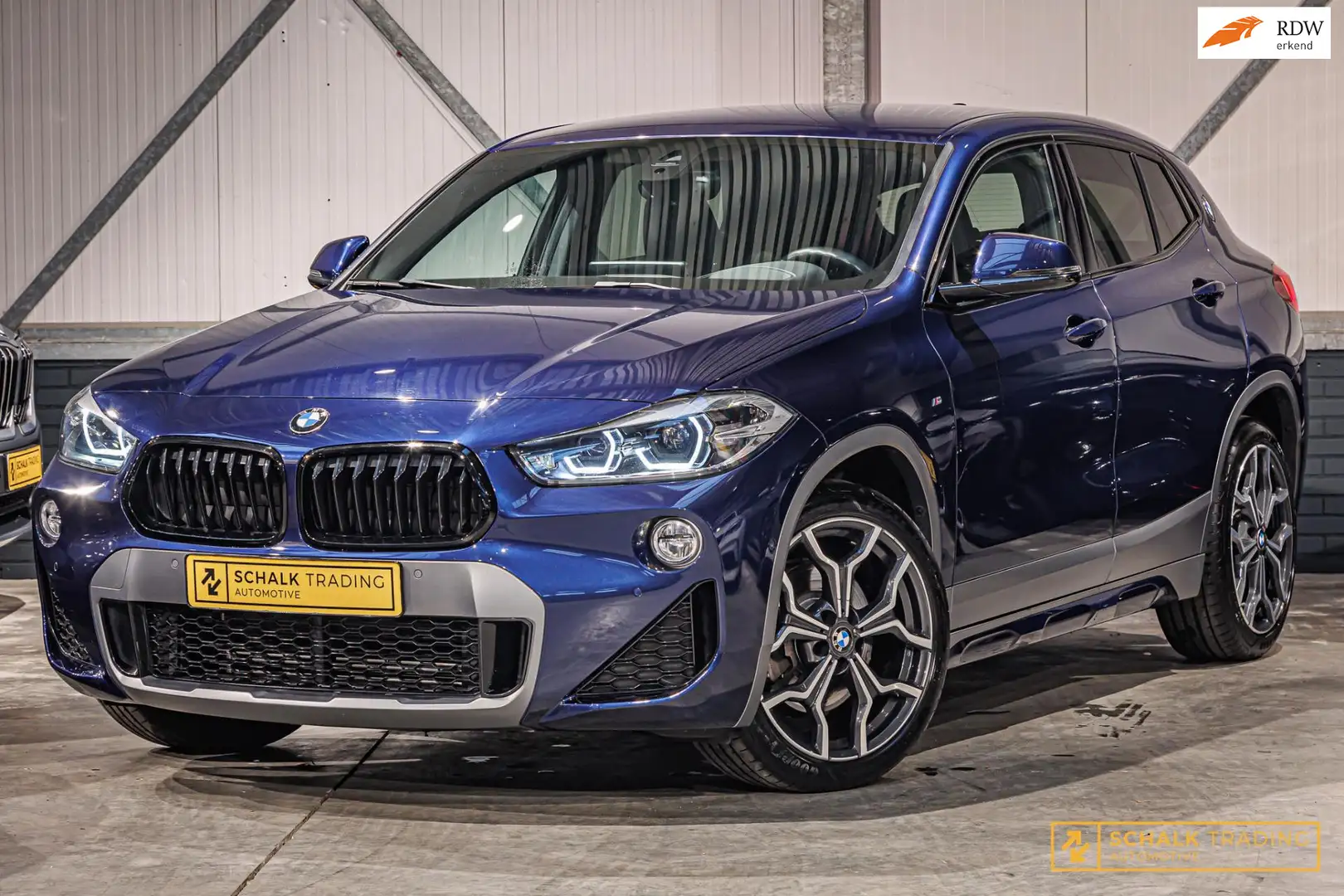 BMW X2 XDrive20i M-sport H&K Trekhaak HUD NWAPK Navi XL G Blauw - 1