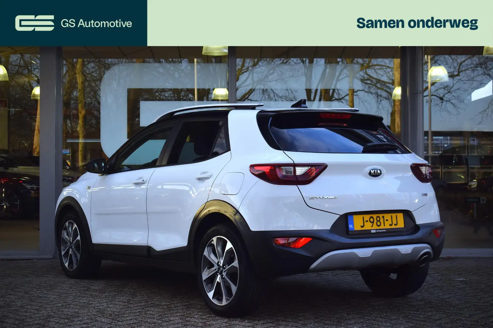 Kia Stonic 1.0 T-GDi Sports Edition CARPLAY|NAV|CAM|LMV|PDC Weiß - 2