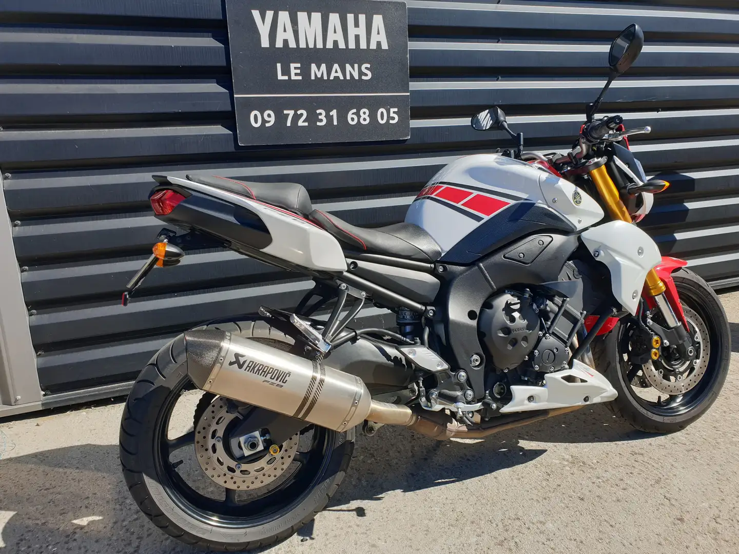 Yamaha FZ 8 Blanc - 2