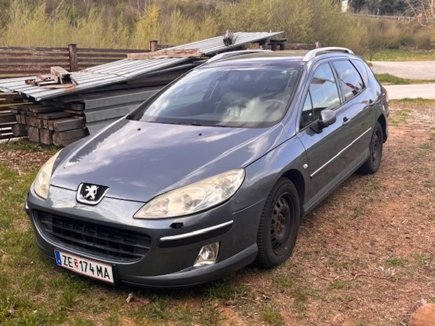 Peugeot 407 407 SW Premium 2,0 HDI 136 (FAP) Tiptr. Premium Grey - 1