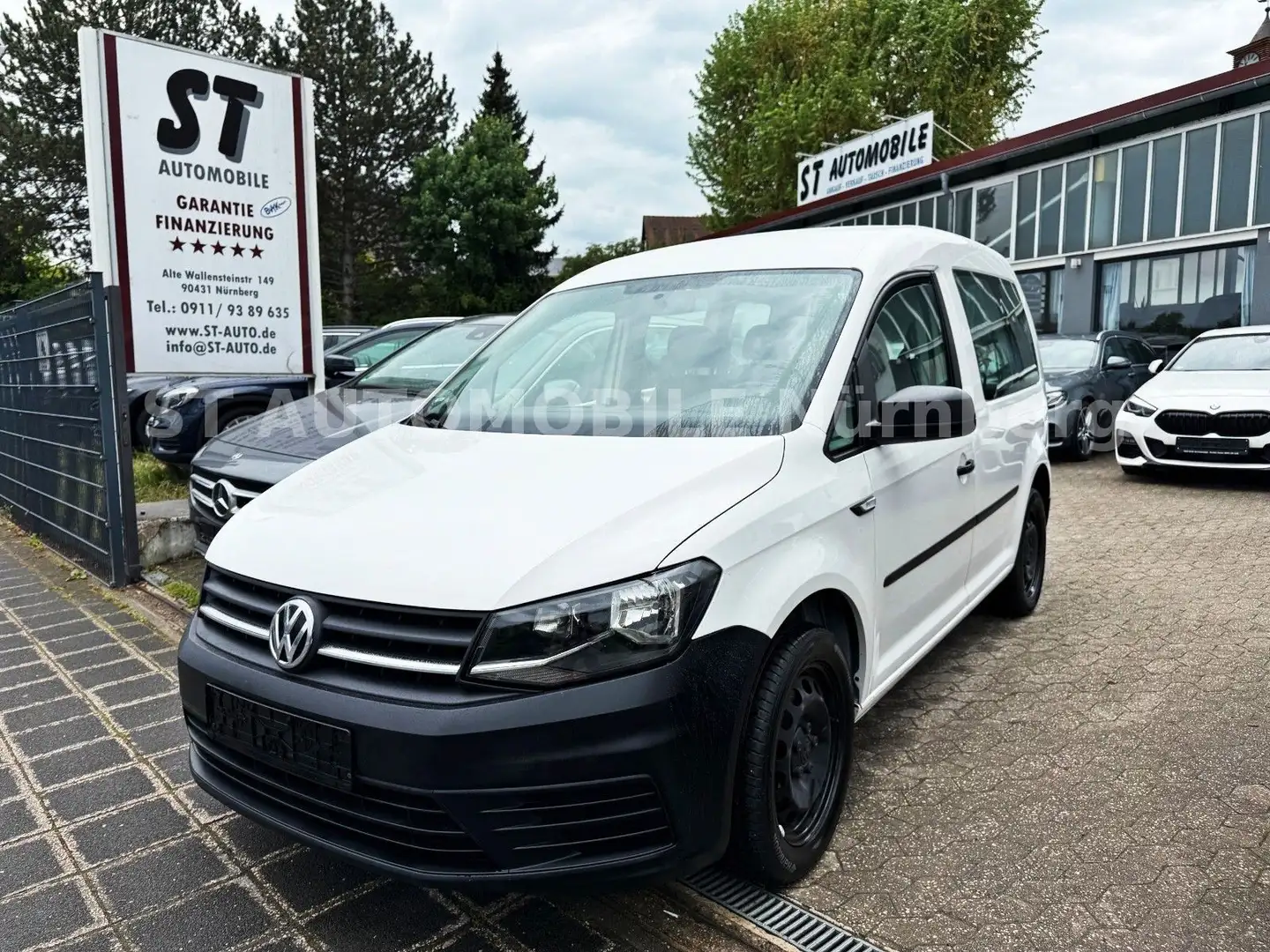 Volkswagen Caddy 1.0 TSI Kombi EcoProfi BMT*1.HD*RFK*TEMPO* Wit - 1
