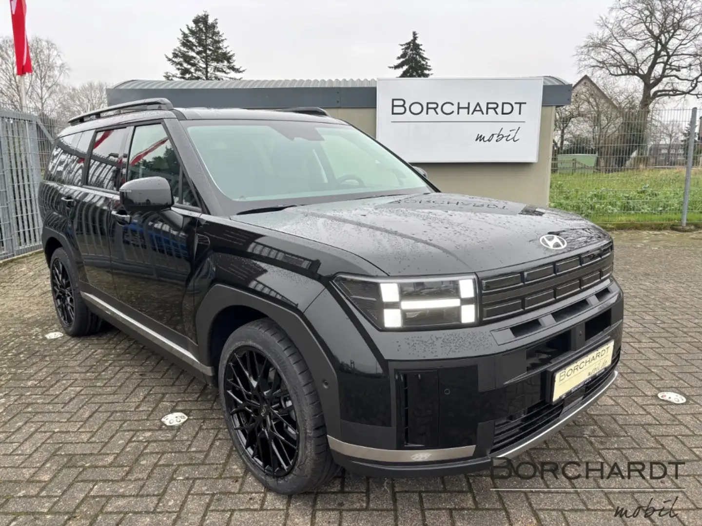 Hyundai SANTA FE 5-Sitzer HEV MY25 1.6T-GDi 215PS 6-AT 4WD Intro Noir - 2