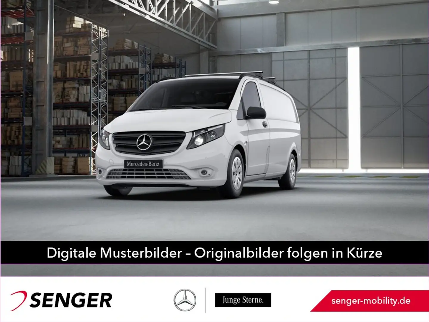 Mercedes-Benz Vito 116 CDI Kasten lang Klima Tempomat Holz 9G Blanc - 1