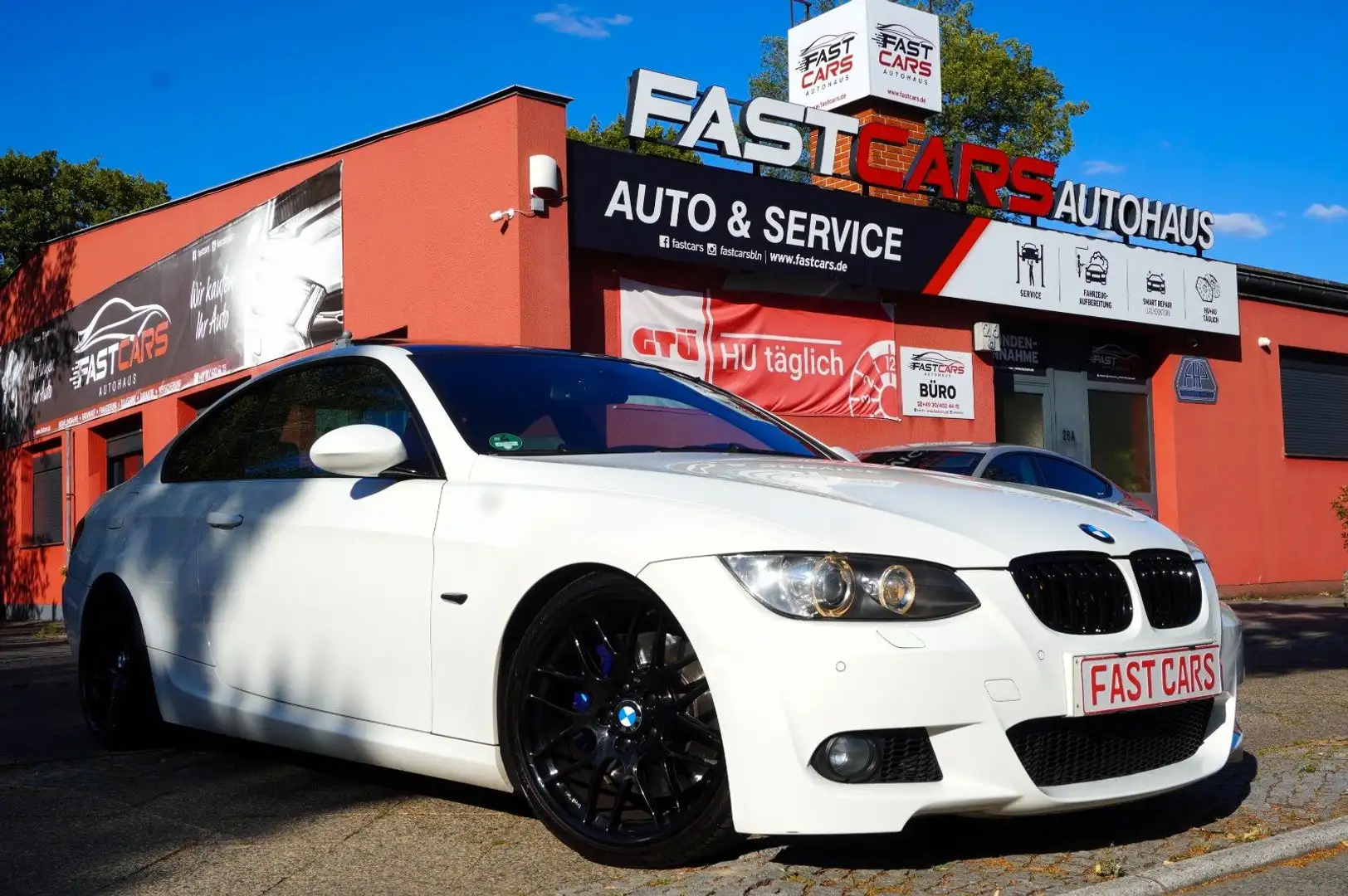 BMW 335 i xDrive M Sport N54 Navi Leder SHZ PDC TOP! Blanc - 1