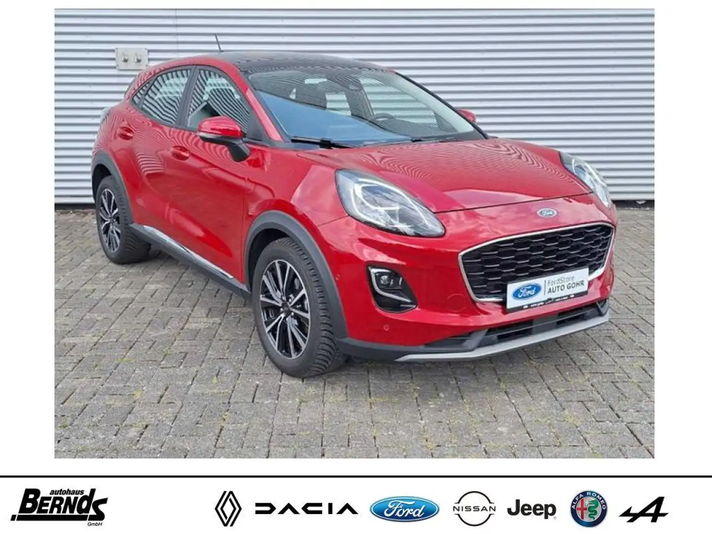 Ford Puma 1.0 EcoBoost Hybrid Aut. TITANIUM EGSD KLIMA NAVI Rot - 1
