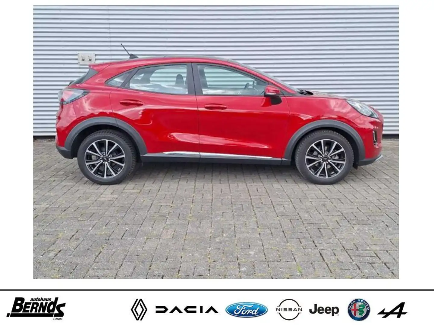 Ford Puma 1.0 EcoBoost Hybrid Aut. TITANIUM EGSD KLIMA NAVI Rot - 2