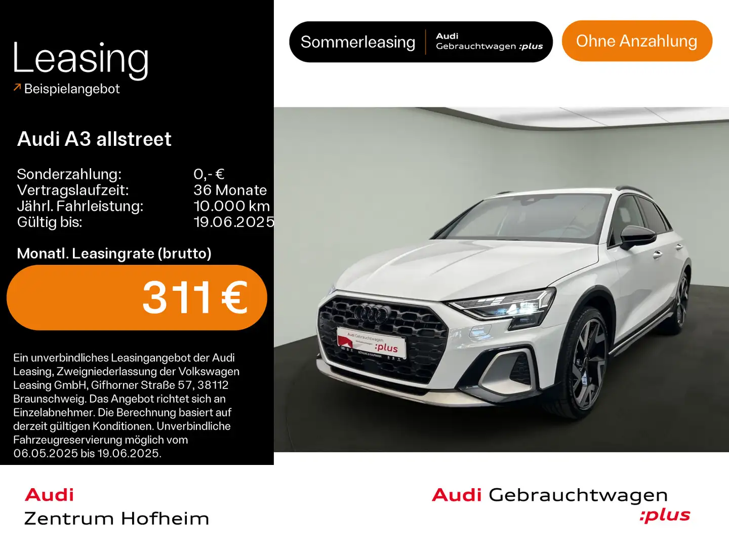 Audi A3 35 TDI S tro*Sonos*HUD*S-Sitze*Matr Weiß - 1