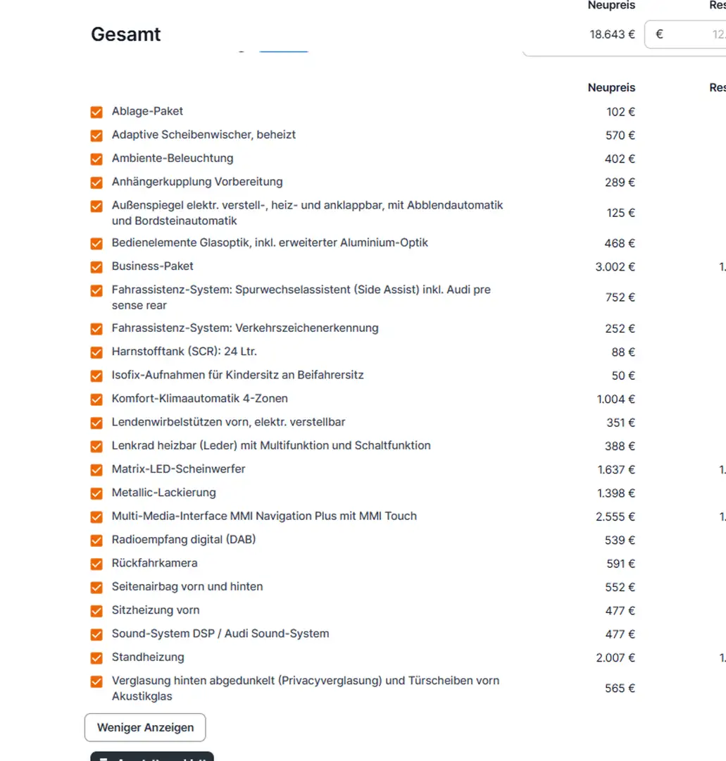 Audi A6 Limousine 40 TDI Schwarz - 2