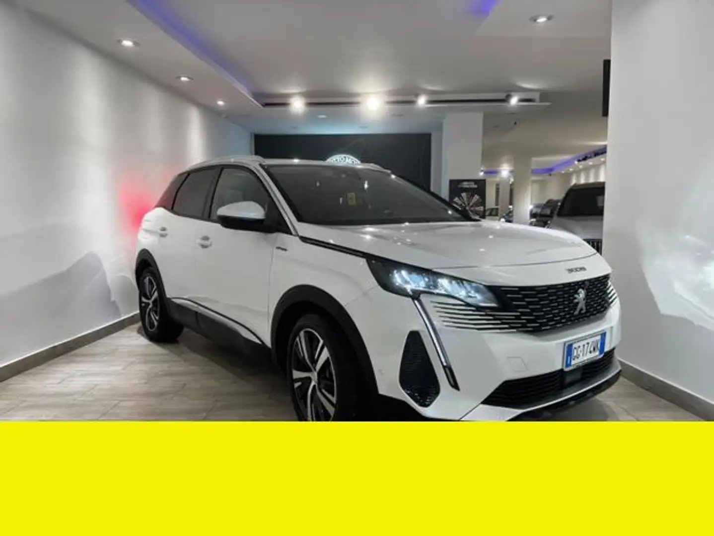 Peugeot 3008 Hybrid Allure Pack 43000km Bianco - 2