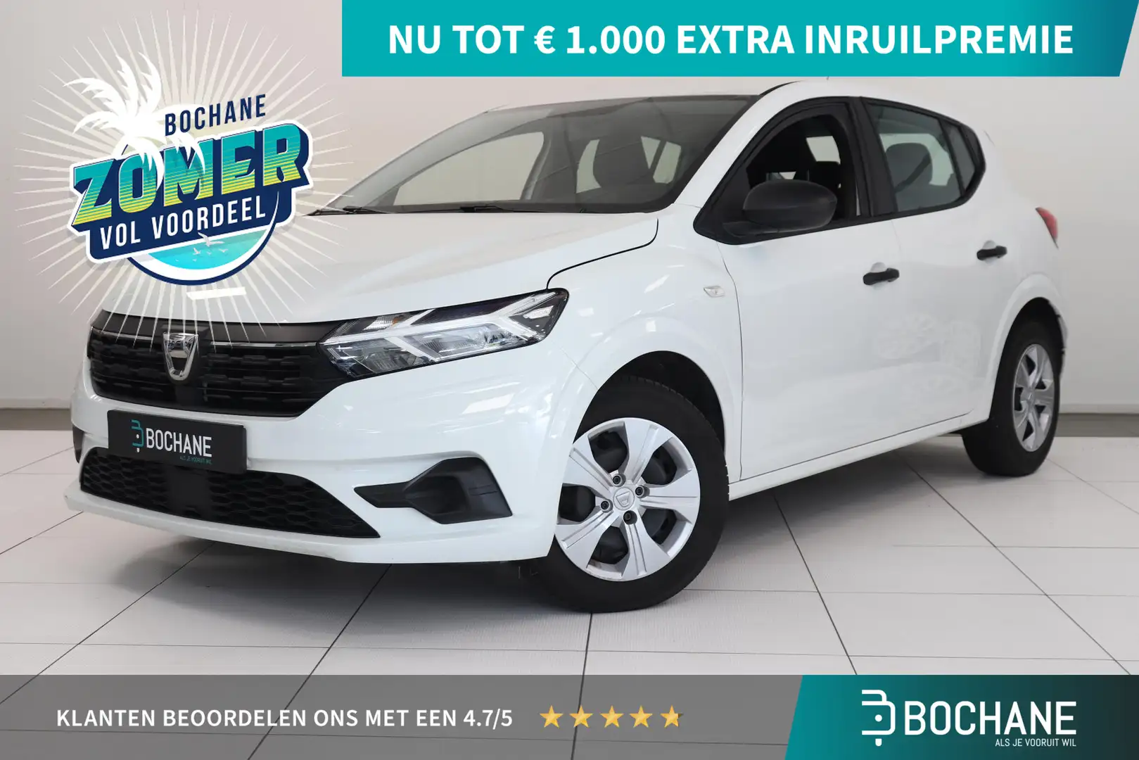Dacia Sandero 1.0 TCe 100 Bi-Fuel Essential | Cruise control | B Blanc - 1
