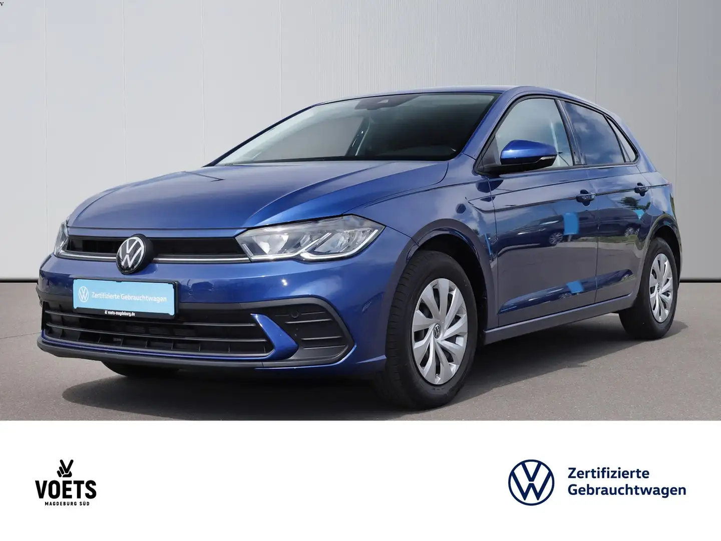 Volkswagen Polo VI LIFE 1.0TSI 5-GANG LED+NAVI+IQ.DRIVE-PAK Kék - 1
