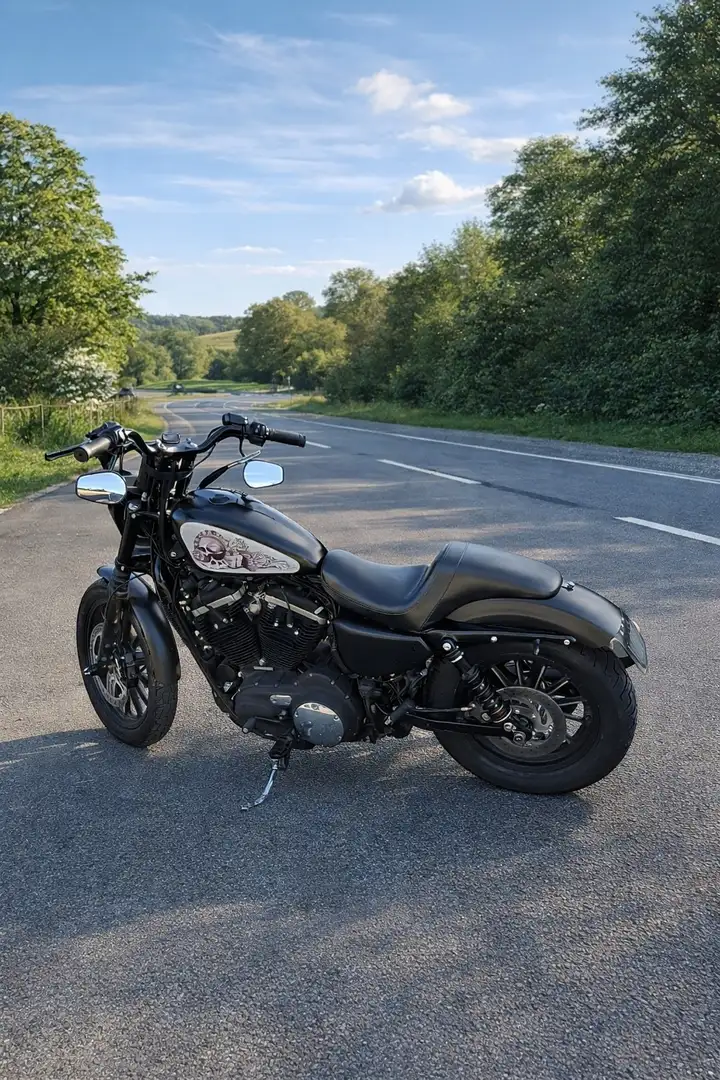 Harley-Davidson Sportster 1200 clubstyle Negro - 2