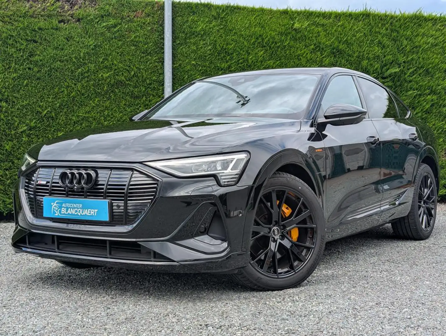Audi e-tron Sportback Q8 e-tron - Black Edition -2x s-line - s Zwart - 1