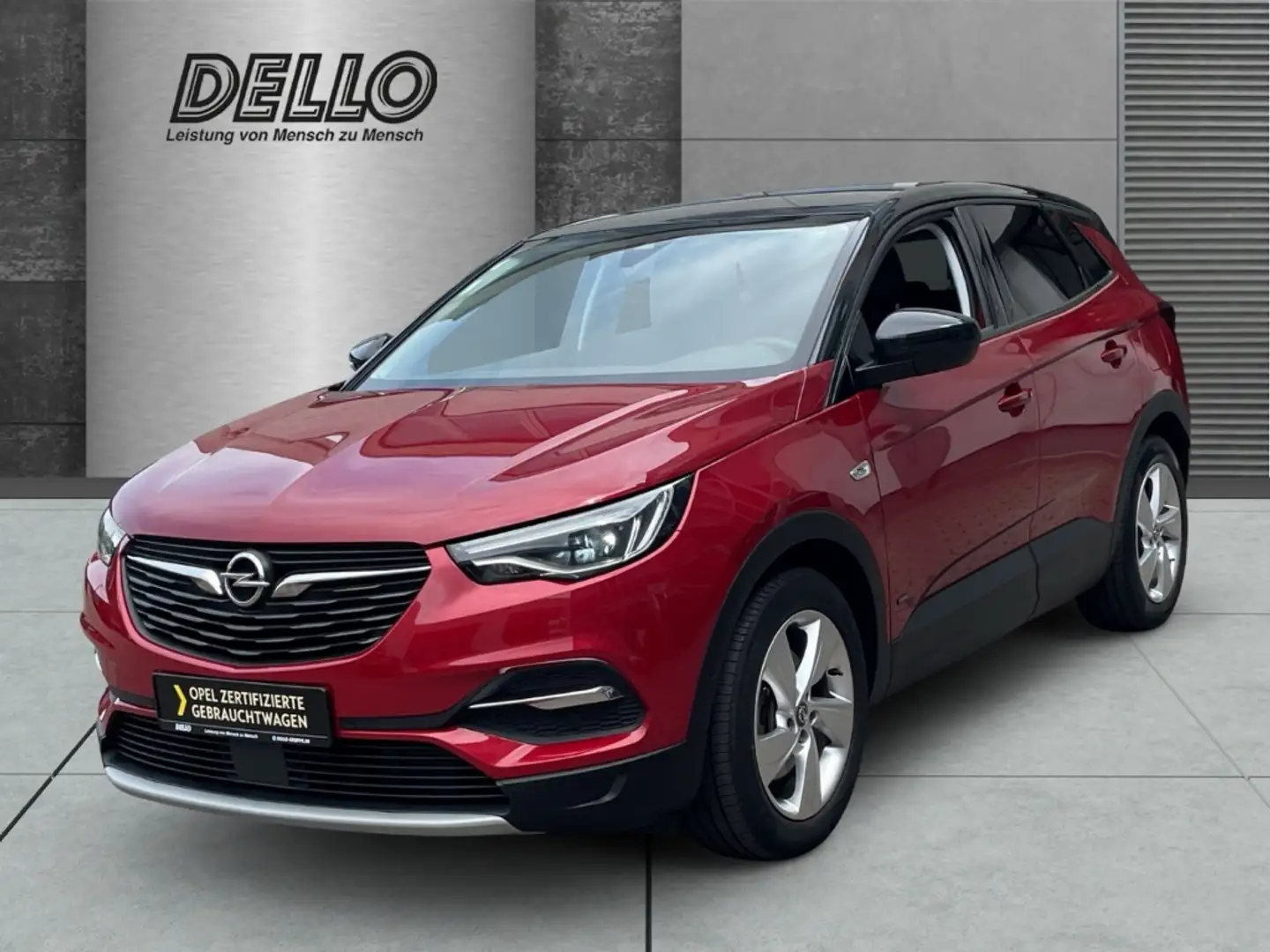Opel Grandland X Elegance Hybrid PDC+Kamera Navi Sitzh. CarPlay Rot - 1