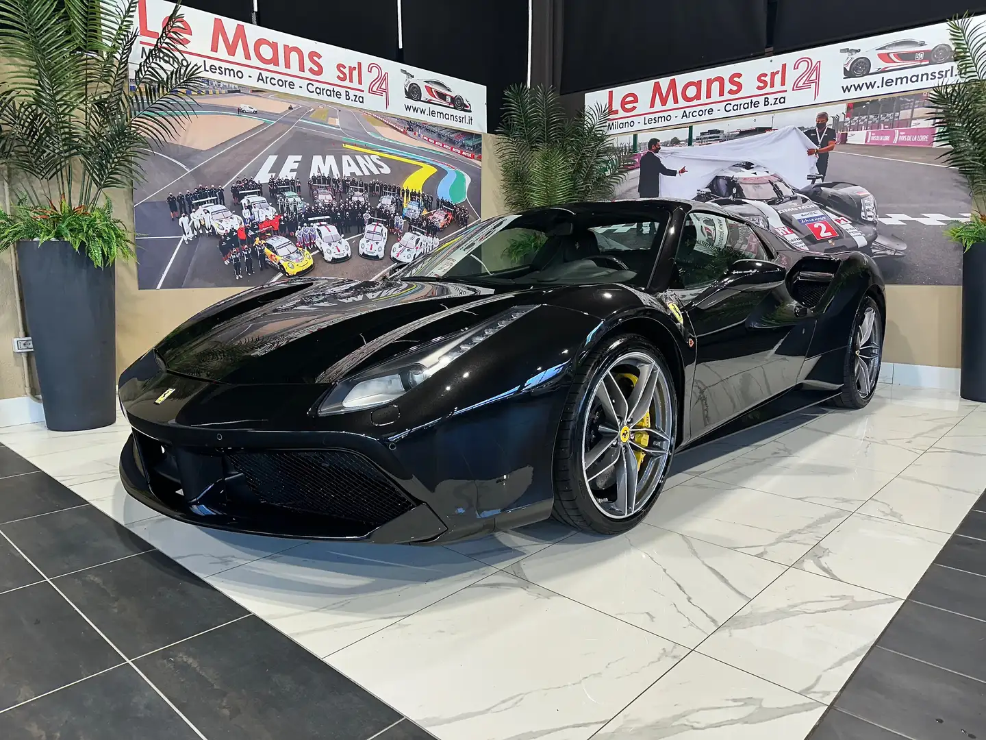 Ferrari 488 Spider 3.9 dct *Garanzia Power Ferrari* Nero - 1