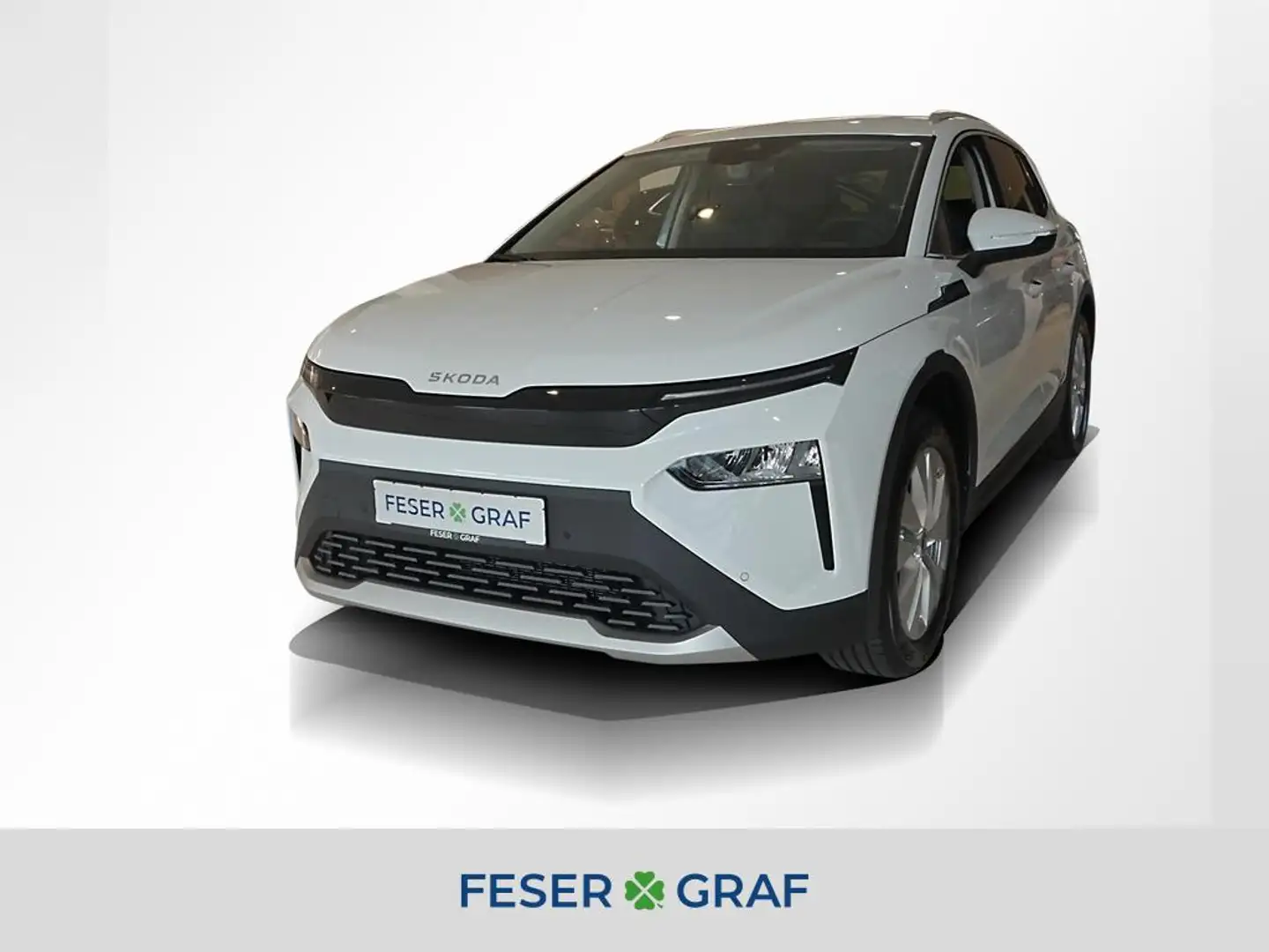 Skoda Elroq 85 82 kWh NAVI, SHZ, KESSY Weiß - 1