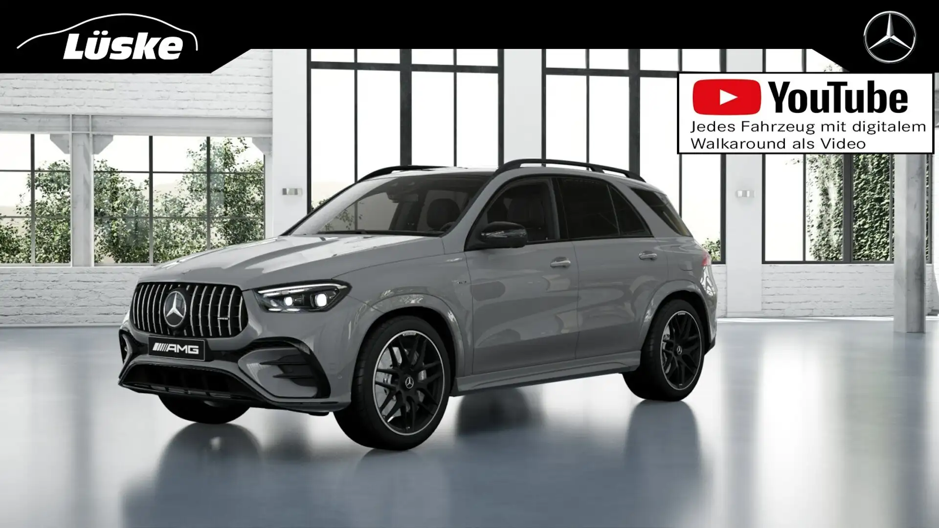 Mercedes-Benz GLE 53 AMG GLE 53 AMG HYBRID 4M+ alpingrau Kreuzspeiche AHK Grau - 1