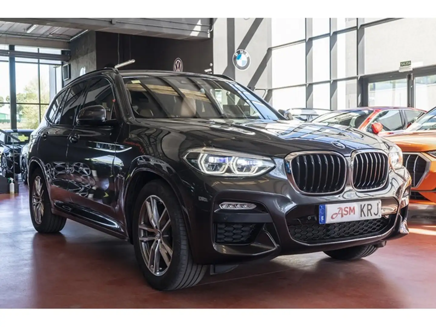 BMW X3 xDrive 20dA Gris - 2