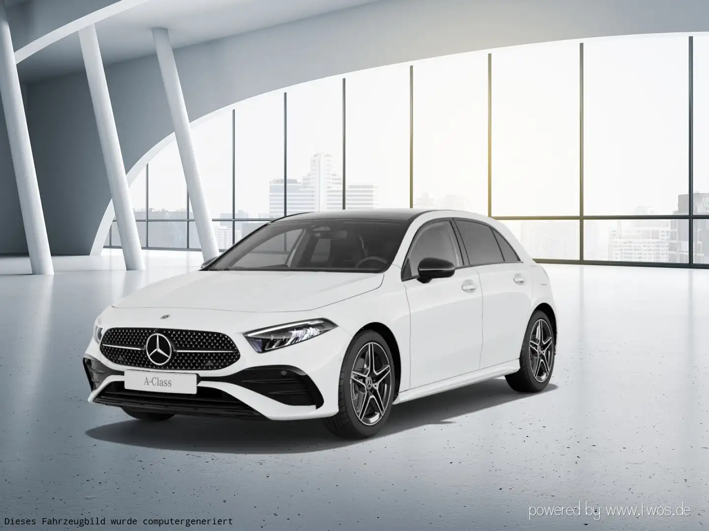 Mercedes-Benz A 180 A 180 AMG Line Navi Pano.-Dach Keyless-Go/Styling Blanco - 2