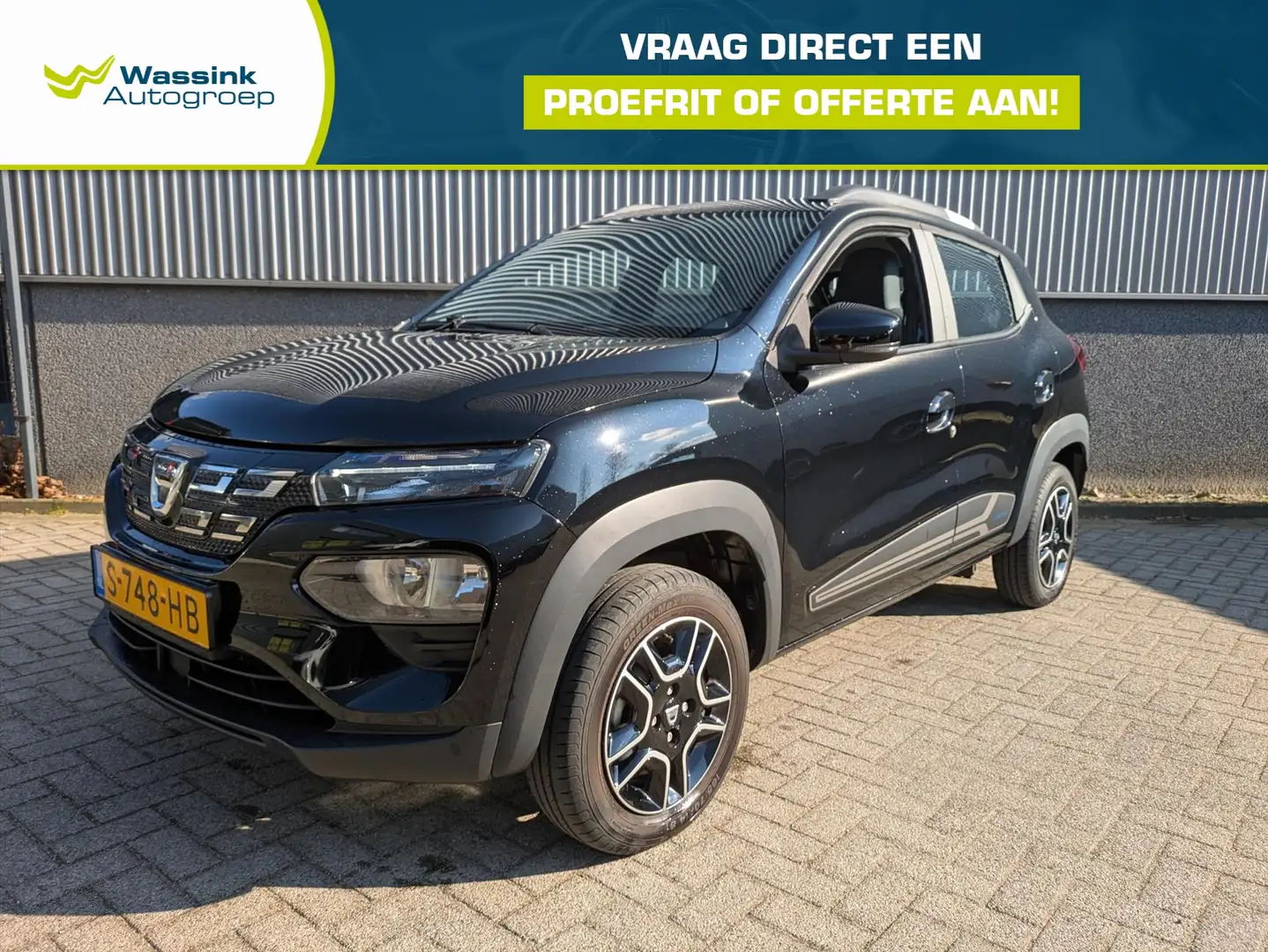 Dacia Spring Electric 45 Comfort Plus Orange Pack Noir - 1